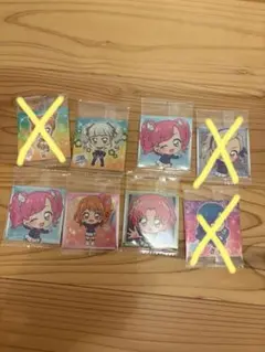 アイカツ ウエハースシール　欲しい番号2、3、5、6、7選んでコメントください