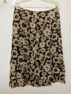 MAX&Co. 花柄 フレアスカート ひざ丈のサムネイル