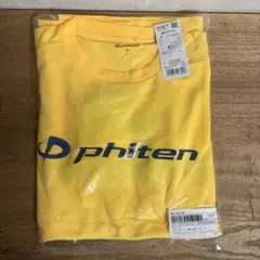 新品未開封 ファイテン RAKUシャツ 半袖 M イエロー