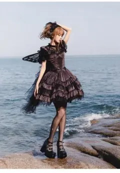 【栀】LO626 lolita オリジナル jsk ロリータ ワンピース