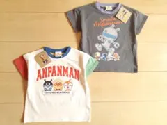 子供服アンパンマン*半袖セット*未使用ダダンダン*送料無料キッズ*新品Ｔシャツ