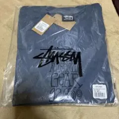 STUSSY AUTHENTIC GEAR PIG DYED TEE NAVY
