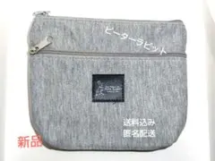 ポーチ★ピーターラビットのオリジナルポーチ★グレー