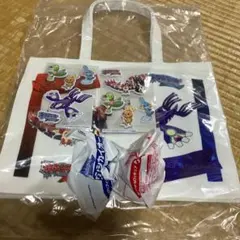 貴重　ポケモン　ゲンシカイオーガ　ゲンシグラードン　フィギュア　シール　バッグ