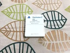 PS2　プレイステーション2用　ソニー純正　メモリーカード　セラミックホワイト