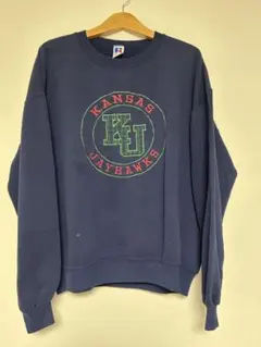 90s Russell AthleticスウェットXXL USA製 カンザス大学