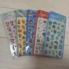 ぷくぷくシール ディズニー ピクサー　ベイマックス　モンスターズインク