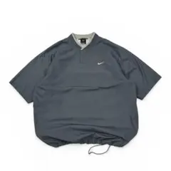 00s Old Nike ナイロンピステ メンズS グレー