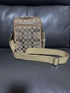 【美品】COACH シグネチャー ショルダーバッグ（型番4270） 斜め掛け