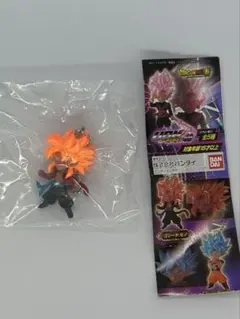 未開封品★ドラゴンボール超UDMガチャガチャフィギュア超サイヤ人4ゴジータ・ゼノ