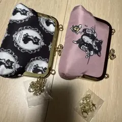 ミ*ィ様 ディズニー がま口ポーチ フィガロ