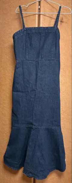 デニム マーメイドジャンパースカート