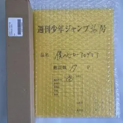 僕のヒーローアカデミア ヒロアカ リッチポスター B2複製原稿