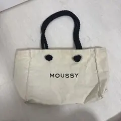 MOUSSY トートバッグ アイボリー