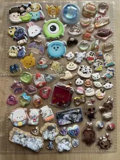 シール　シール帳　シール交換　おすそわけ　カプセルシール　ディズニー