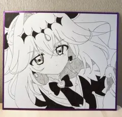 名探偵プリキュア キュアアルカナ・シャドウ 色紙 ファンアート - メルカリ