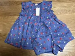 プティマイン 花柄セットアップ