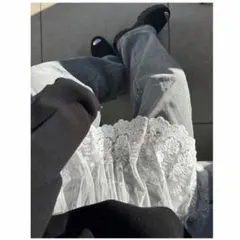 レースフリルスカートのサムネイル