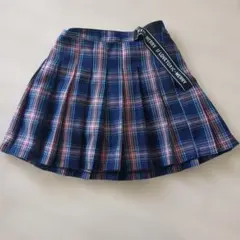 LOVETOXIC チェック柄プリーツスカート