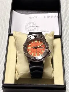 セイコー　SEIKO オレンジモンスター　SKX781