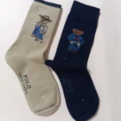 POLO RALPH LAUREN ポロベア ソックス 2足セット