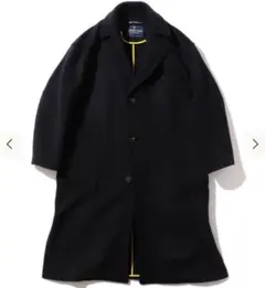 定価¥72600 BEAMS LIGHT別注 オーバーコート ネイビー