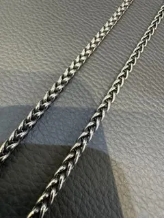 ステンレス製/ロープチェーン/60cm/ネックレス/幅10mm/新品/極太 