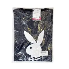 未使用 プレイボーイ Tシャツ ロンT PLAYBOY 長袖Tシャツ 黒 XL