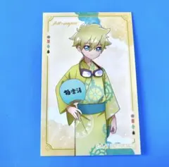 名探偵プリキュア 極楽湯 特典 イラストカード ジェット先輩 m04