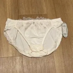 ④ チュチュアンナ　花レース　ノーマルショーツ　パンツ　下着　ホワイト　Lサイズ