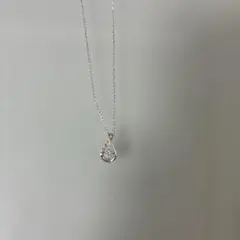 4℃ ネックレス シルバー ドロップモチーフのサムネイル