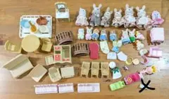 シルバニアファミリー 人形 家具 小物 大量セット