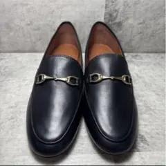 【未使用級】COACH コーチ ビットローファー ブラック US5.5のサムネイル