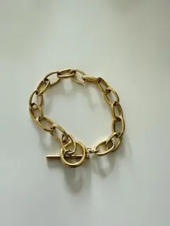 オーバルチェーンブレスレット
