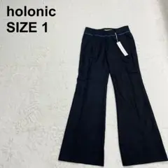 【新品未使用】ホロニック　スラックス　センタープレス　ストライプ　パンツ（449