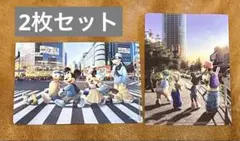 Disney A6クリアファイル 2枚セット