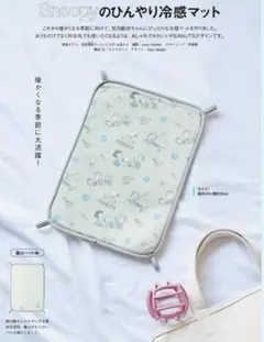 Snoopy ひんやり冷感やわらかマットのサムネイル