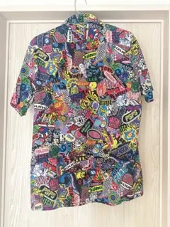 ランダムステッカー　プリント　シャツPS Paul Smith ポールスミス