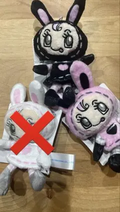 ナルミヤキャラクターズ べリエ ピンクと黒のセット