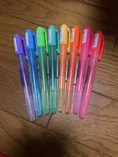 蛍光ペン 8本セット多色【色の組み合わせ変更可能！数量相談可能！】