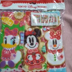 ディズニーリゾート　クリスマス　ミニタオル3枚セット　未使用