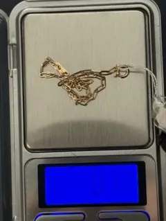 K18 ペーパークリップブレスレット