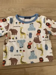 moujonjon 動物柄 長袖トレーナー