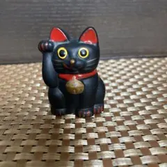 小さい招き猫(黒)