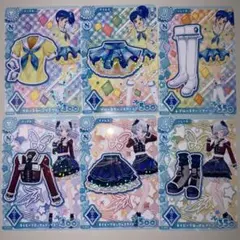 アイカツアンコール　ブルーステージコーデ ネイビーブロッサムコーデ