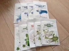 TENZEROシートマスク10枚セット CICA コラーゲン ヒアルロン酸 保湿