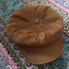 値下げしました！コーデュロイキャスケット