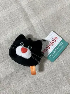 mojojojo フェイスポーチBC3 黒ねこ ねこ