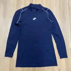 野球SSKアンダーシャツ裏起毛 S ネイビー