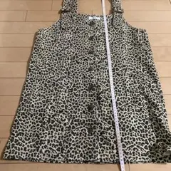 WEGO ウィゴー ヒョウ柄　ワンピース ディズニー　ミニー　ワンピ　推し活のサムネイル